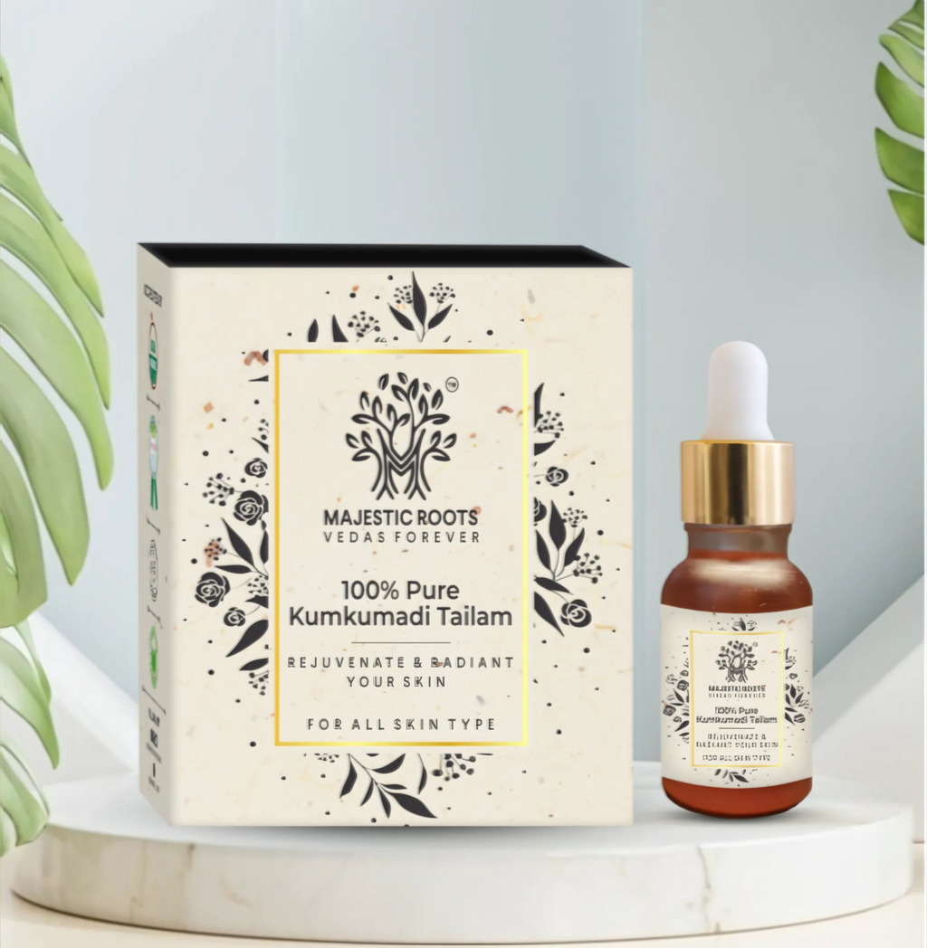 Kumkumadi face oil with Pure Ayurvedic Saffron & Sandal