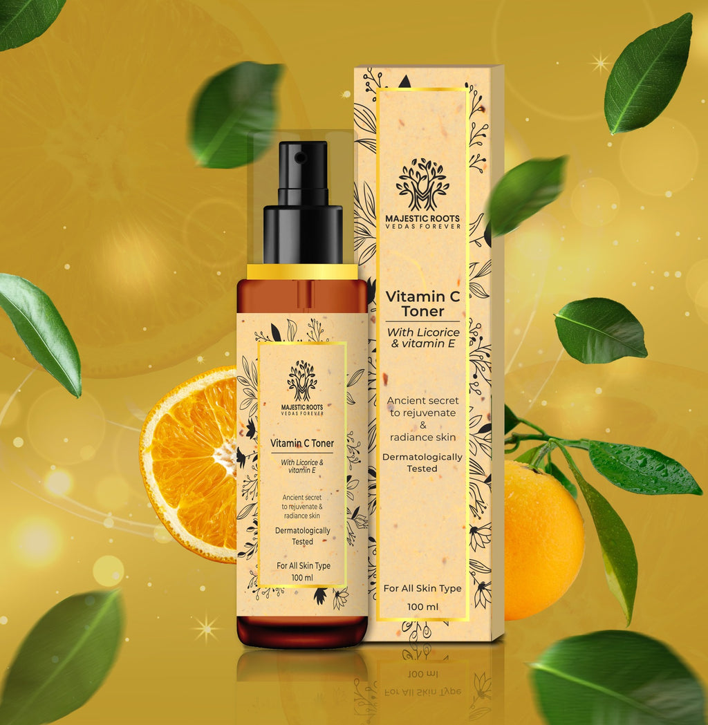 Vitamin C Face Toner with Licorice Extract and Vitamin E