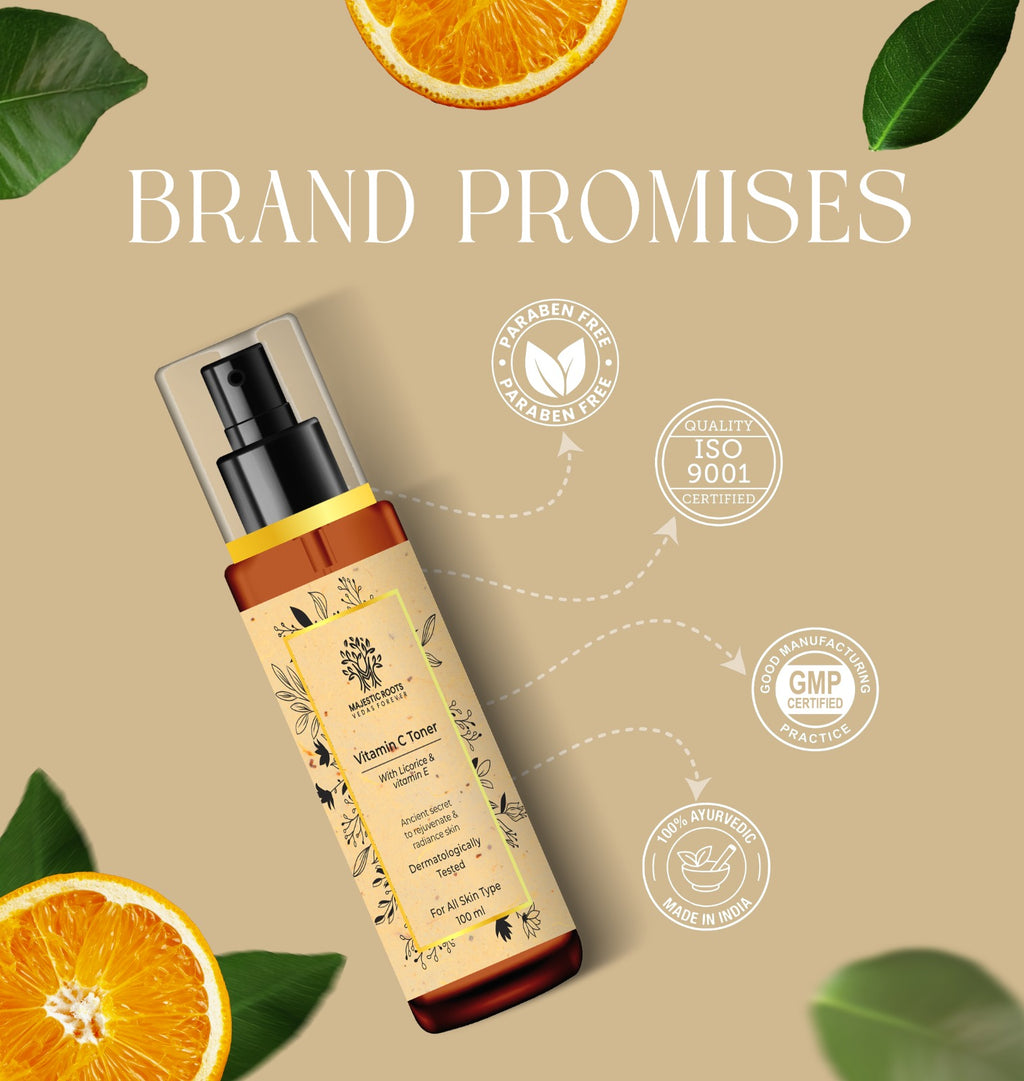 Vitamin C Face Toner with Licorice Extract and Vitamin E